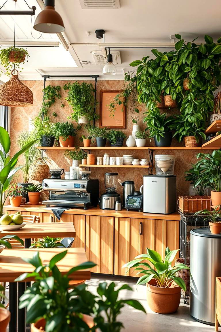 Eco Friendly Reusable Coffee Hub - 24 Office Coffee Station Ideas