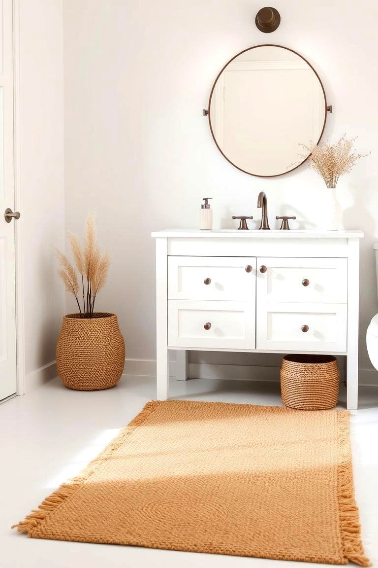 Eco Friendly Rugs for Sustainable Living - 24 Bathroom Rug Ideas