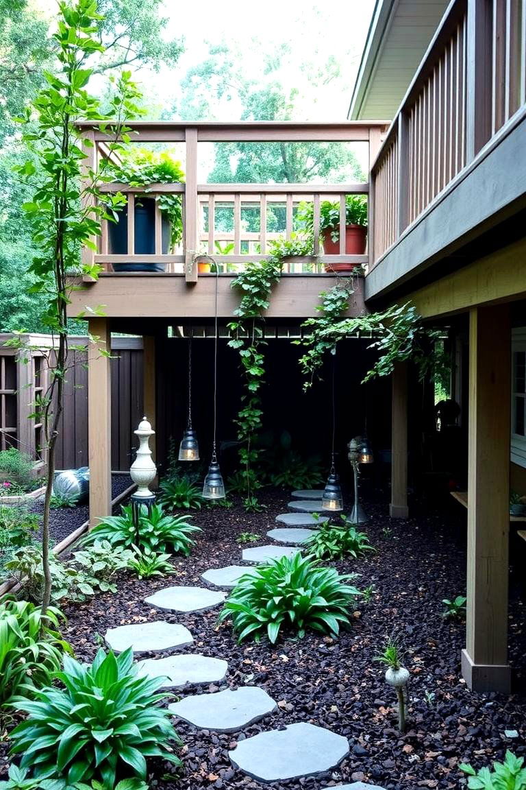 Eco Friendly Sanctuary - 24 Under Deck Landscaping Ideas