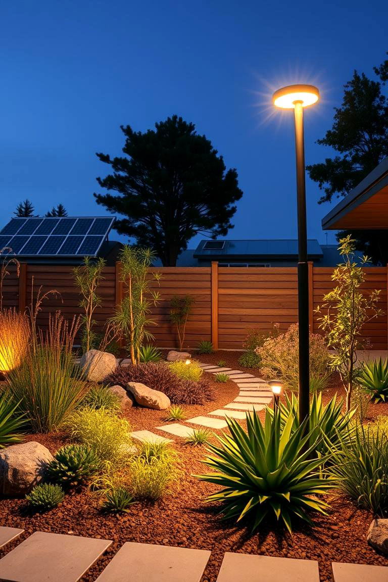 Eco Friendly Solar Landscape - 24 South Florida Landscaping Ideas