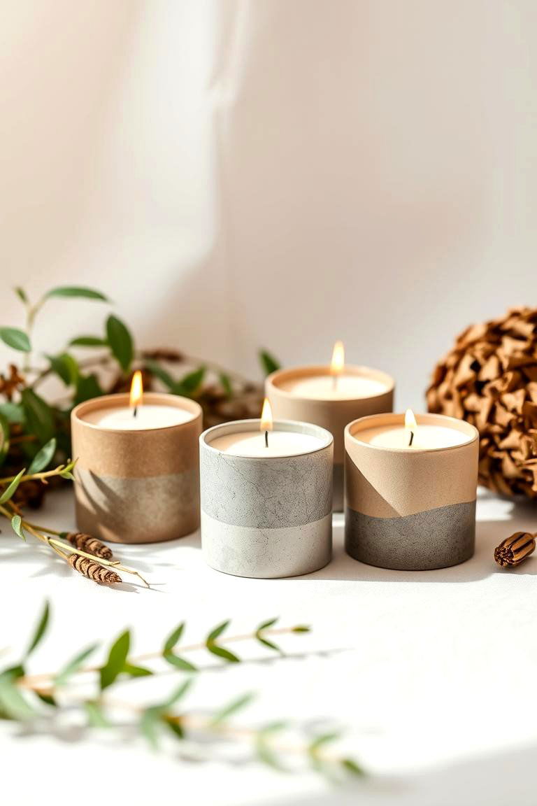 Eco Friendly Soy Candle Decor - 24 Decorating With Candles