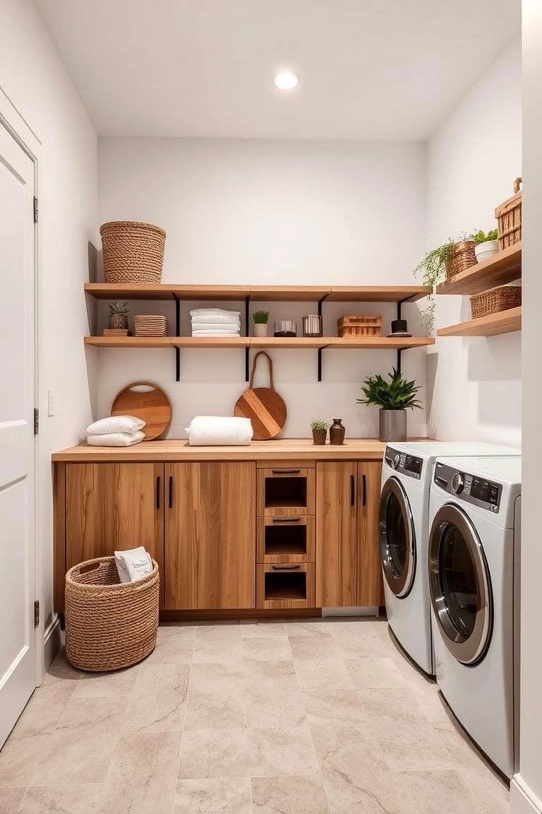 Eco Friendly Storage Solutions - 24 Small Utility Room Ideas