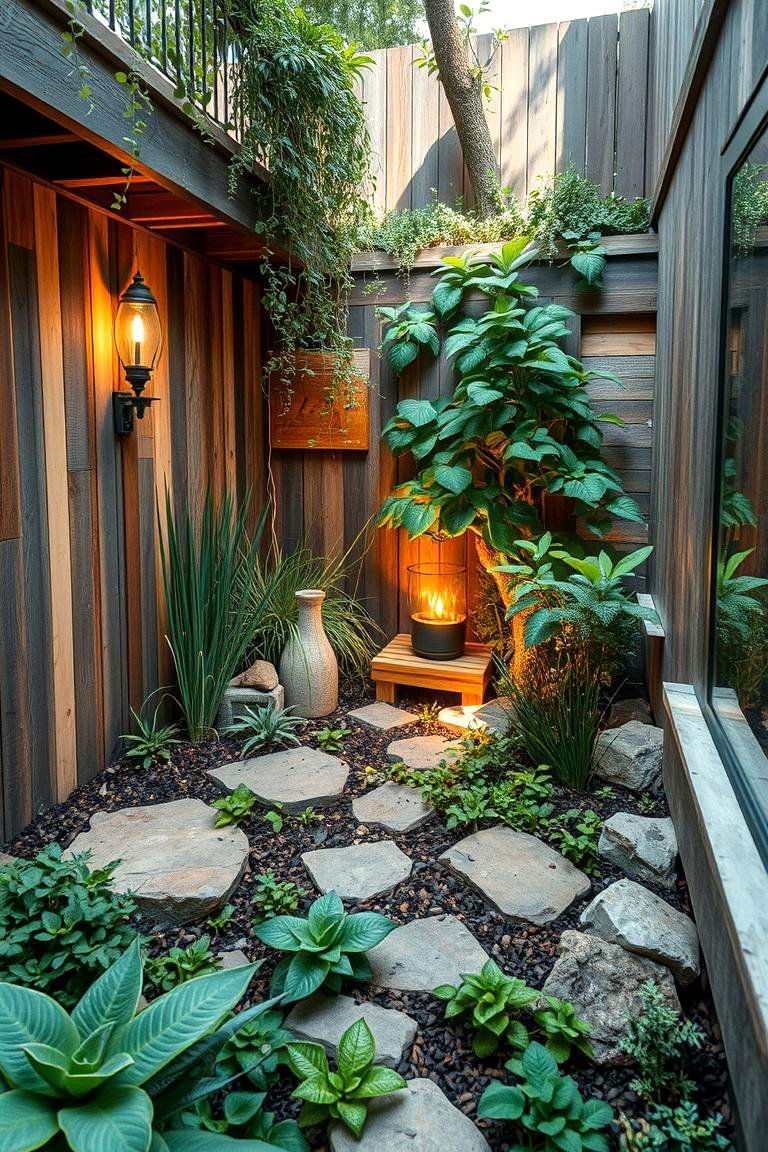 Eco Friendly Sunken Garden - 24 Sunken Patio Ideas