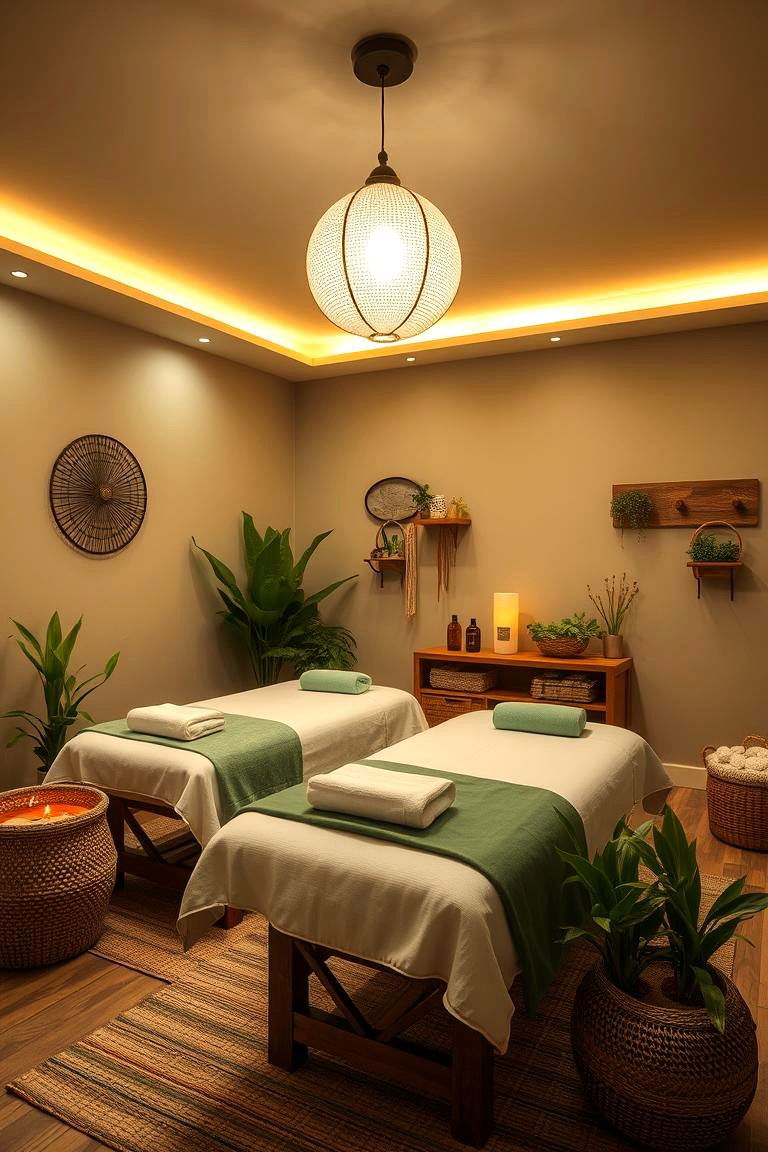 Eco Friendly Sustainable Design - 24 Massage Room Setup Ideas