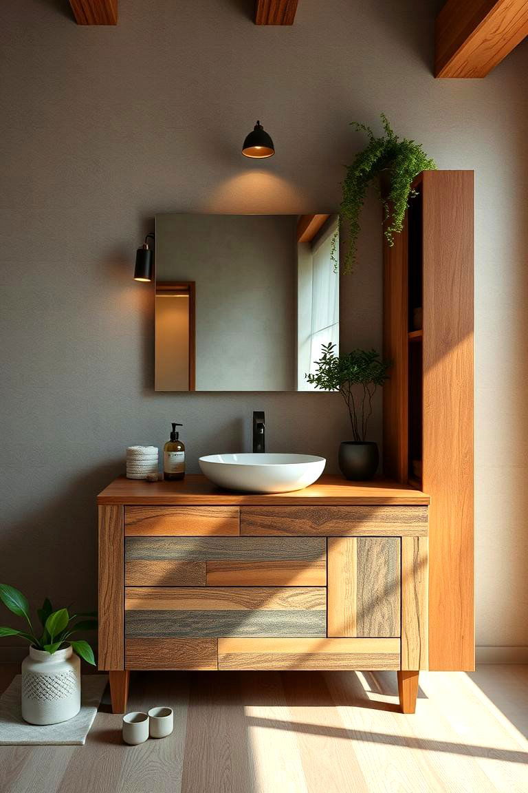 Eco Friendly Sustainable Vanity - 24 Bedroom Vanity Ideas