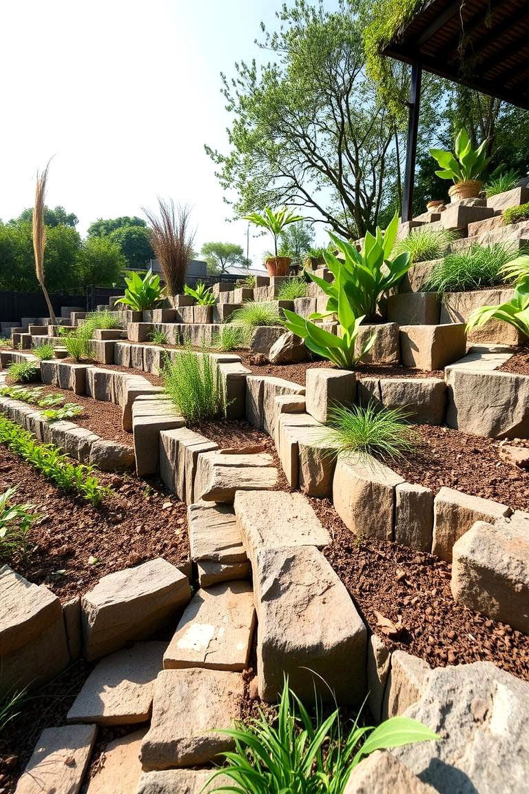 Eco Friendly Terraced Garden - 24 Terraced Garden Ideas