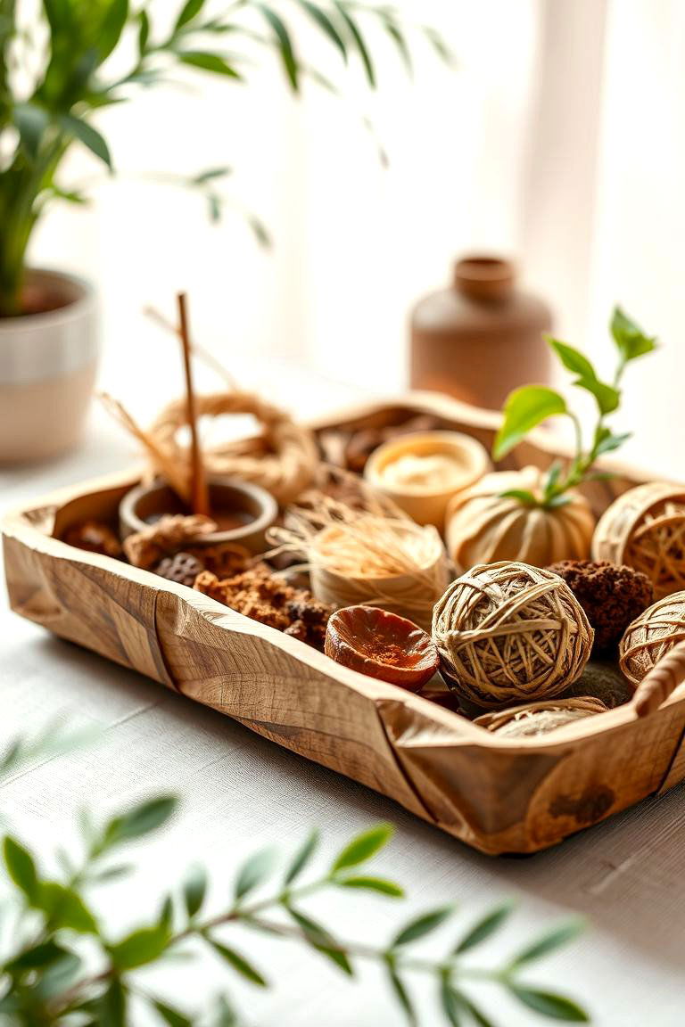 Eco Friendly Tray - 24 Tray Decor Ideas