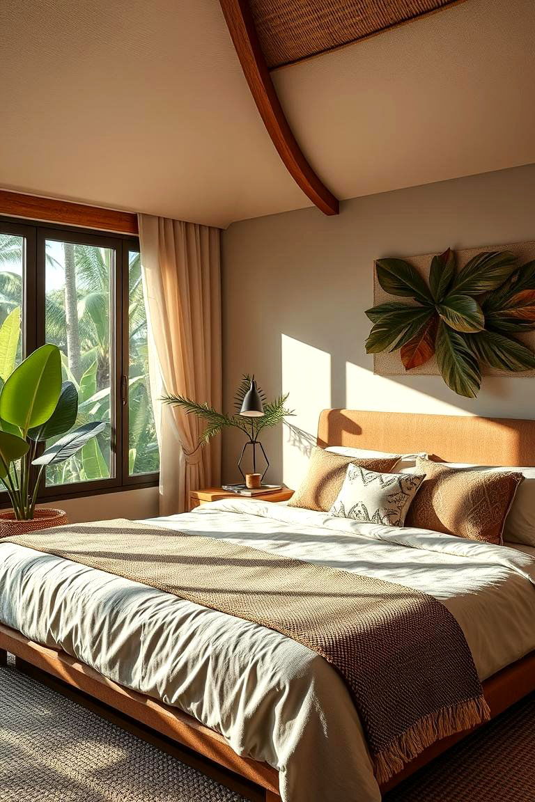 Eco Friendly Tropical Design - 24 Tropical Bedroom Ideas