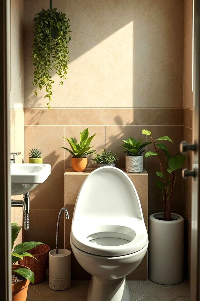 Eco Friendly Upgrades - 24 Downstairs Toilet Ideas