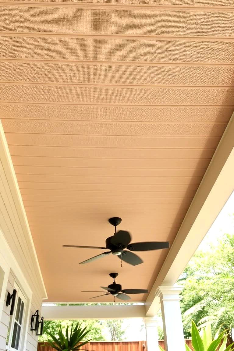 Eco Friendly Vinyl Ceiling - 24 Vinyl Porch Ceiling Ideas