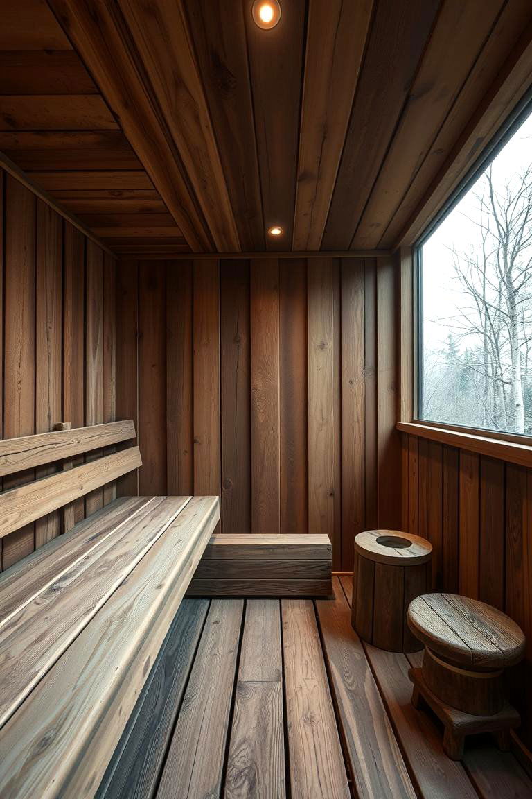 Eco Friendly Wooden Sauna - 24 Sauna Room Design Ideas