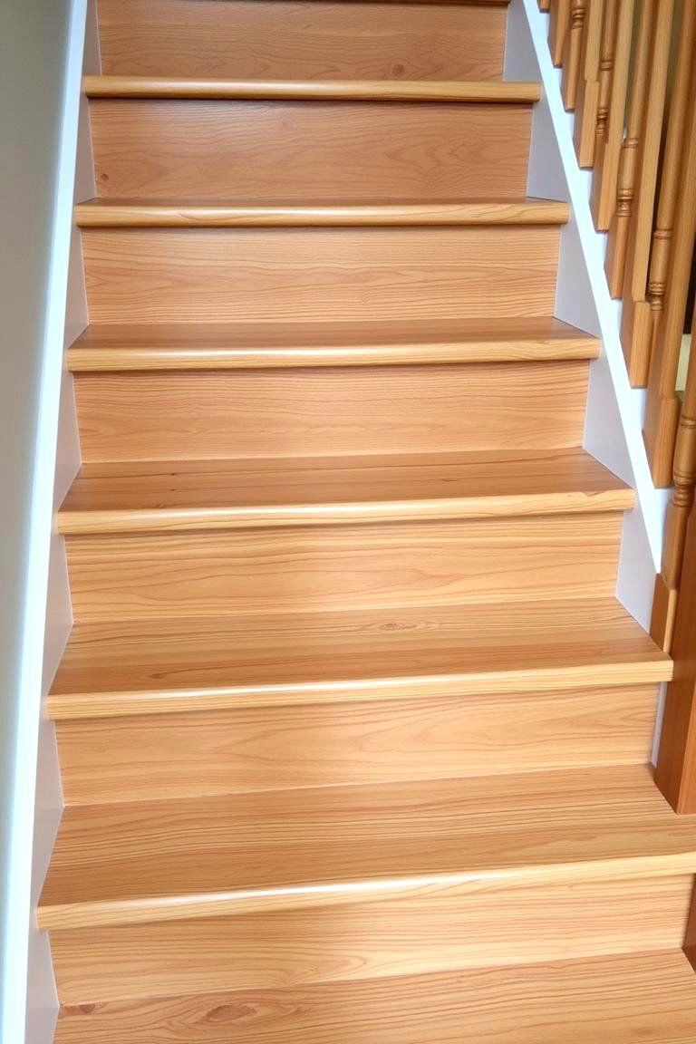 Eco Friendly Wooden Stair Risers - 24 Stair Riser Ideas