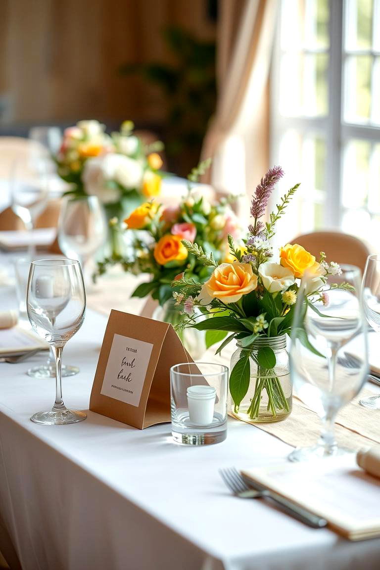 Eco Friendly and Sustainable Choices - 24 Wedding Reception Ideas