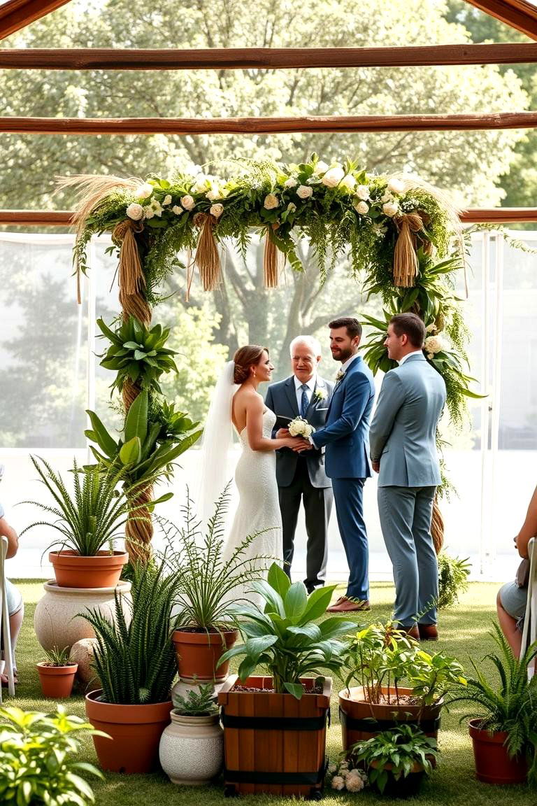 Eco Friendly or Sustainable Ceremony - 24 Wedding Ceremony Ideas