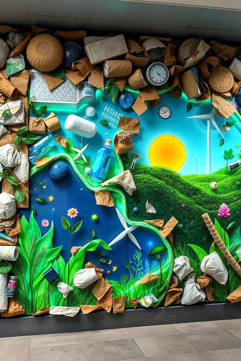 Eco Innovations - 24 Interactive Murals
