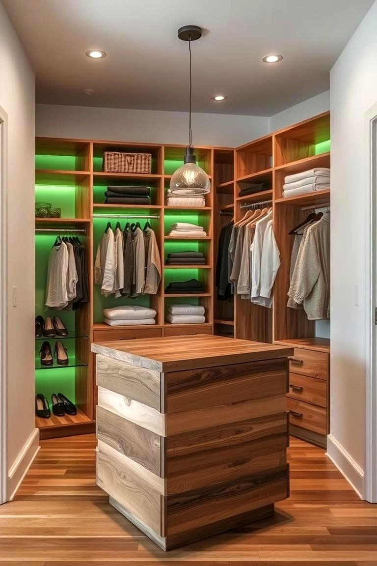 Eco friendly Closet Island - 24 Closet Island Ideas