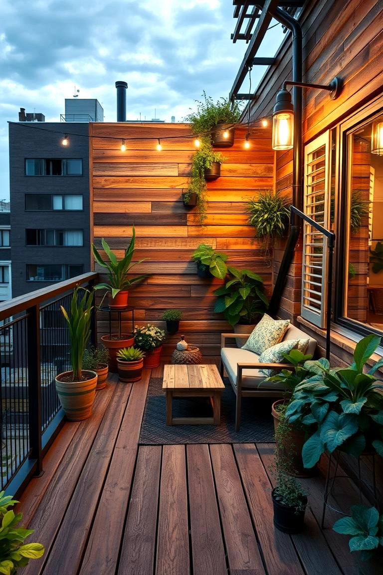 Eco friendly Sustainable Design - 24 Loft Balcony Ideas