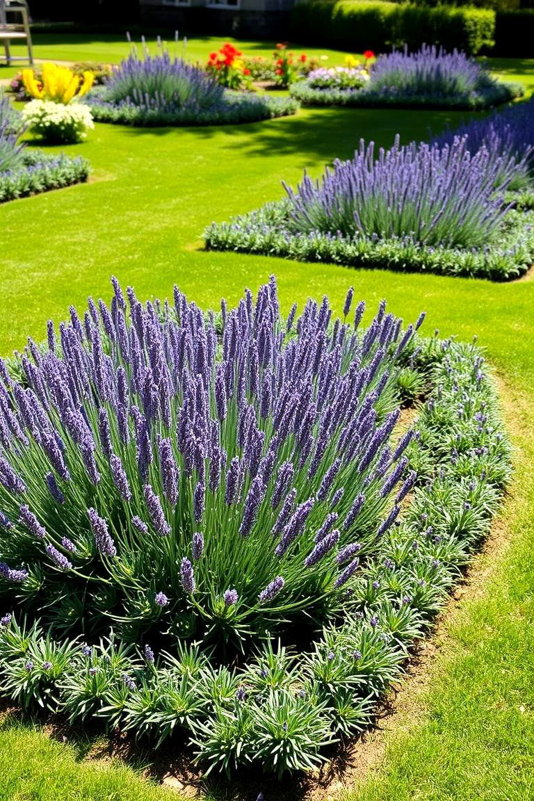 Edging with Low Growing Plants - 24 Parterre Garden Ideas