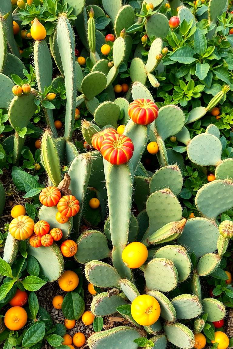 Edible Cactus Garden - 24 Cactus Garden Ideas