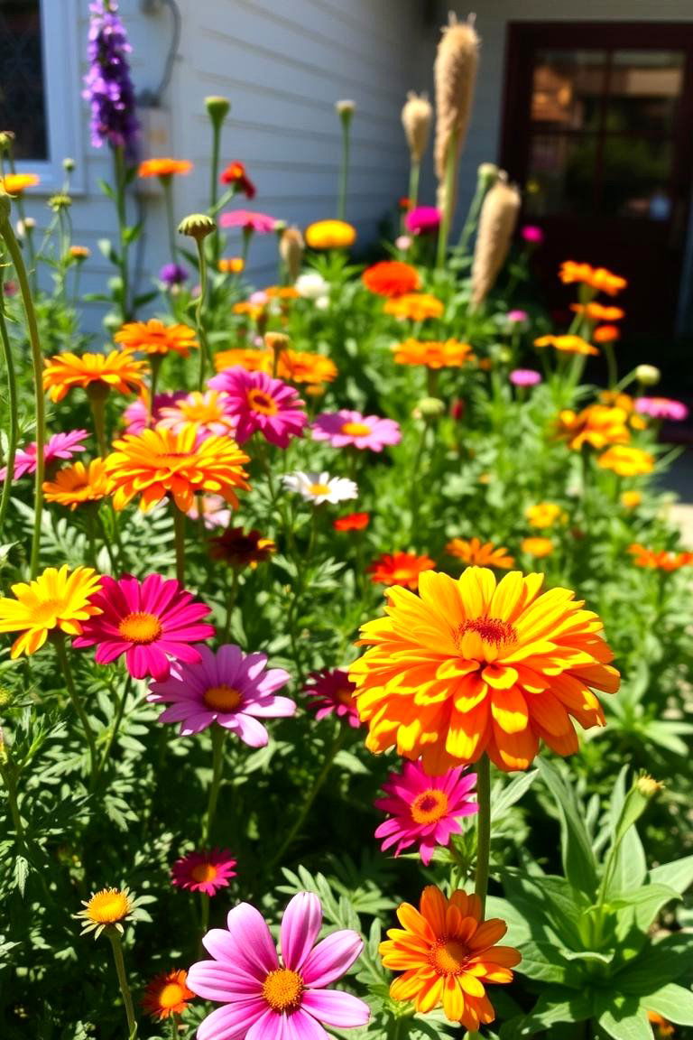 Edible Flower Garden - 24 School Garden Ideas
