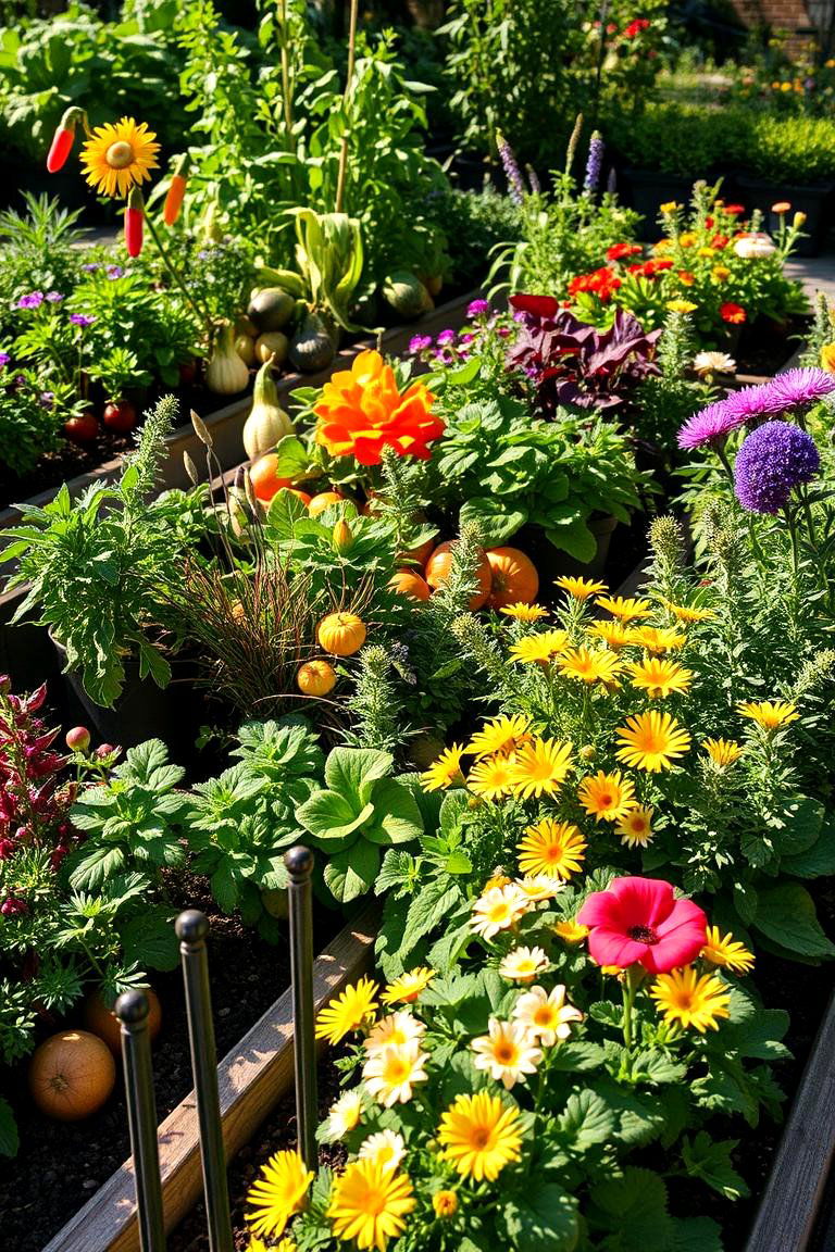 Edible Garden Accents - 24 Spring Garden Ideas