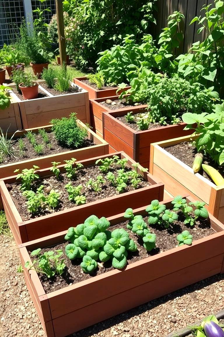 Edible Garden Delight - 24 Small Garden Ideas