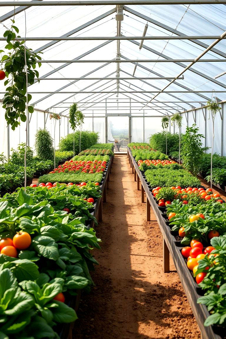 Edible Garden Greenhouse - 24 Greenhouse Room Ideas