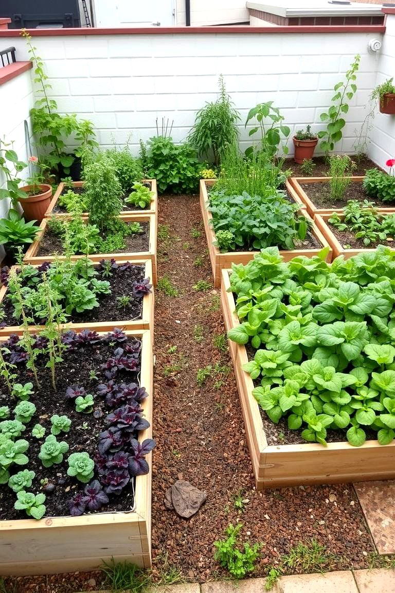 Edible Garden Terrace - 24 Terraced Garden Ideas
