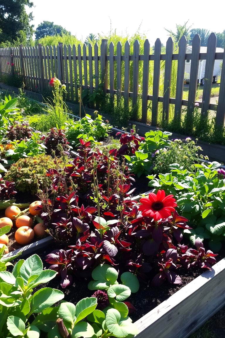 Edible Landscape Fusion - 24 Raised Garden Bed Along Fence Ideas