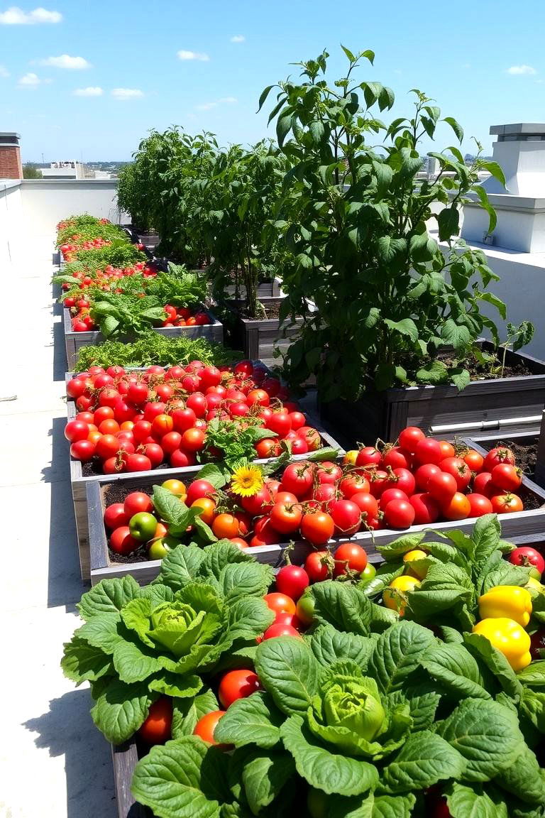 Edible Rooftop Oasis - 24 Rooftop Garden Ideas