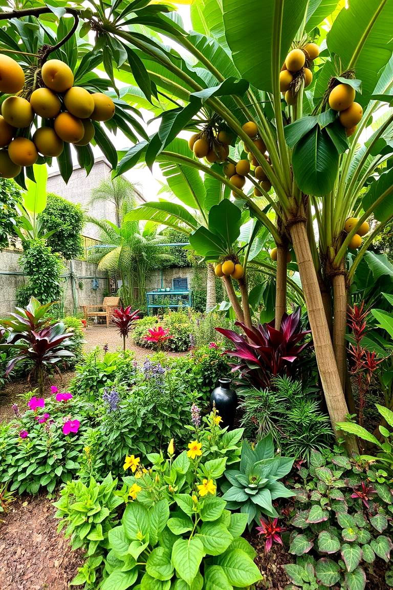 Edible Tropical Garden - 24 South Florida Landscaping Ideas
