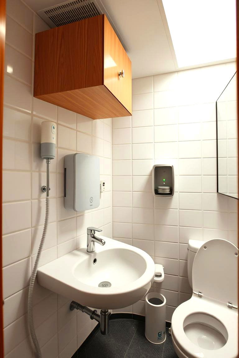 Efficient Air Freshener Solutions - 24 Dorm Bathroom Ideas
