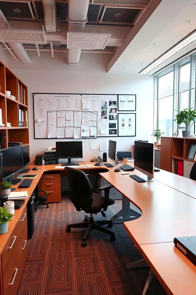Efficient Layout Planning - 24 Small Office Ideas