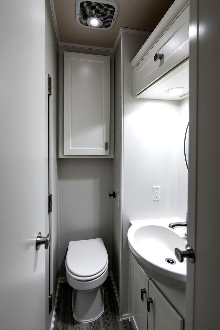 Efficient Lighting Techniques - 24 Small Rv Bathroom Ideas