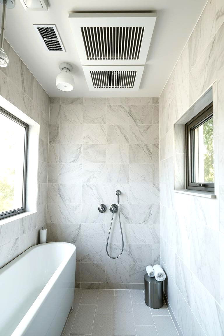 Efficient Ventilation Systems - 24 Primary Bathroom Ideas