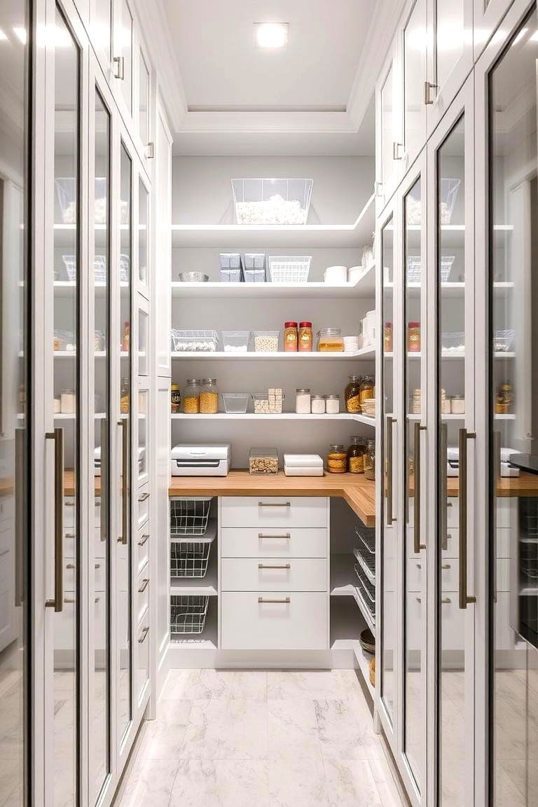 Efficient Vertical Storage Solutions - 24 Small Pantry Ideas
