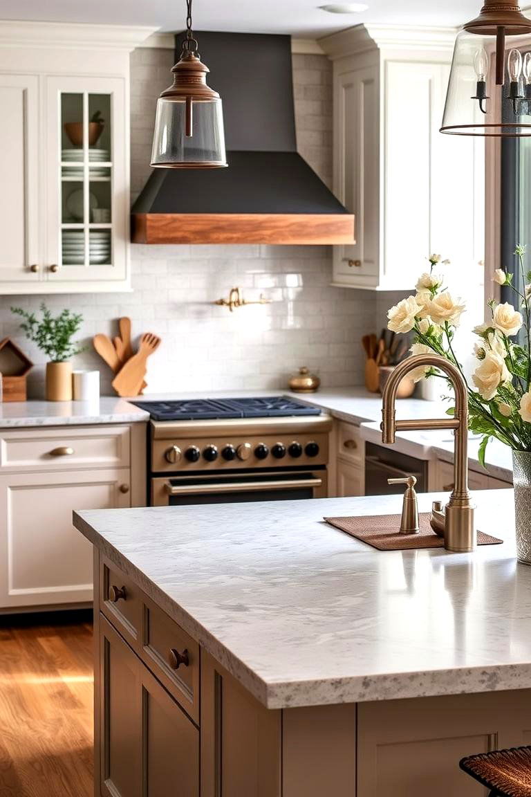 Effortless Blend of Tradition and Innovation - 24 Soapstone Kitchen Countertops