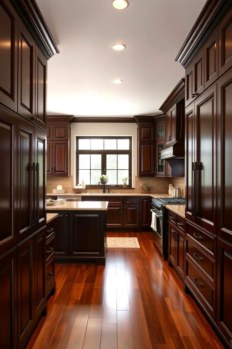 Effortless Integration with Different Styles - 24 Floor to Ceiling Kitchen Cabinets