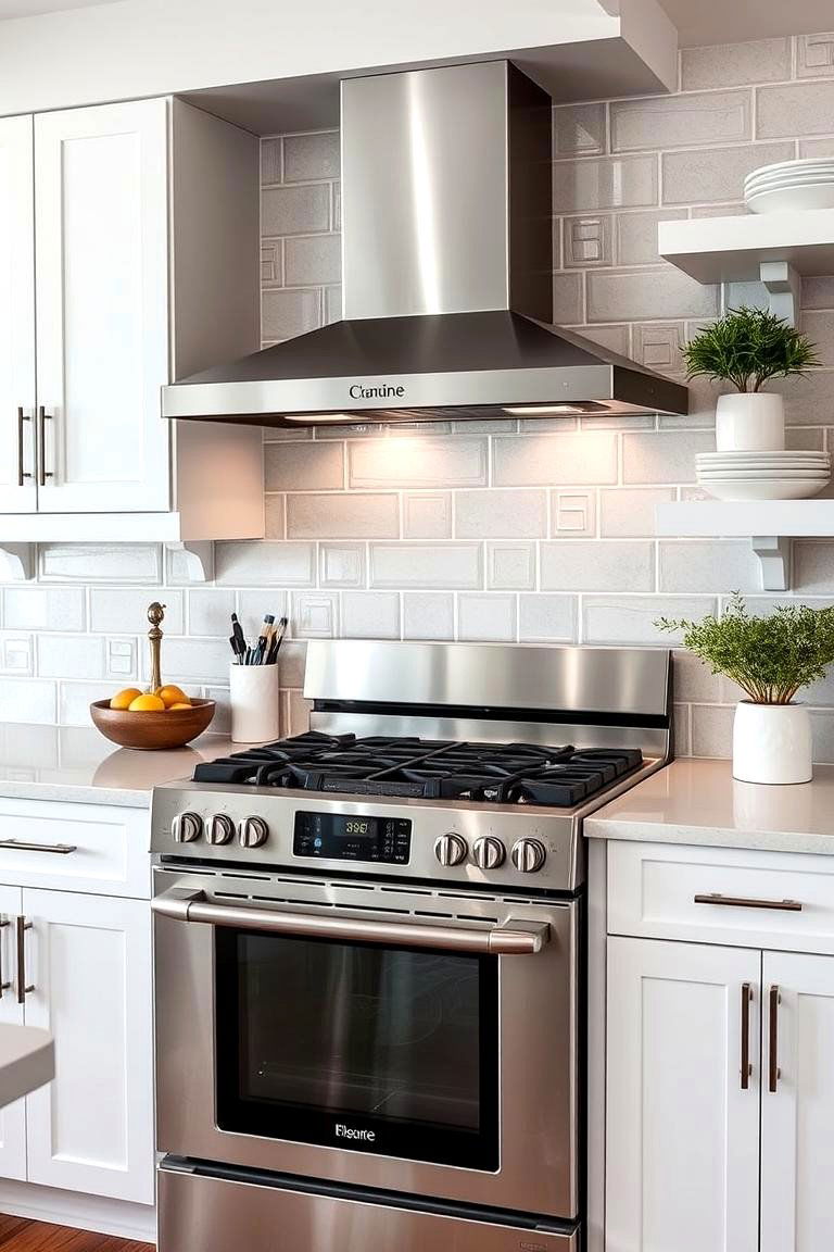Effortless Upgrades for a Modern Look - 24 Kitchen With Stainless Steel Appliances