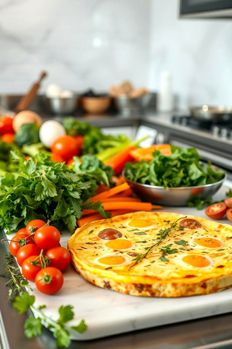 Egg White Frittata Bar - 24 Breakfast Bar Ideas