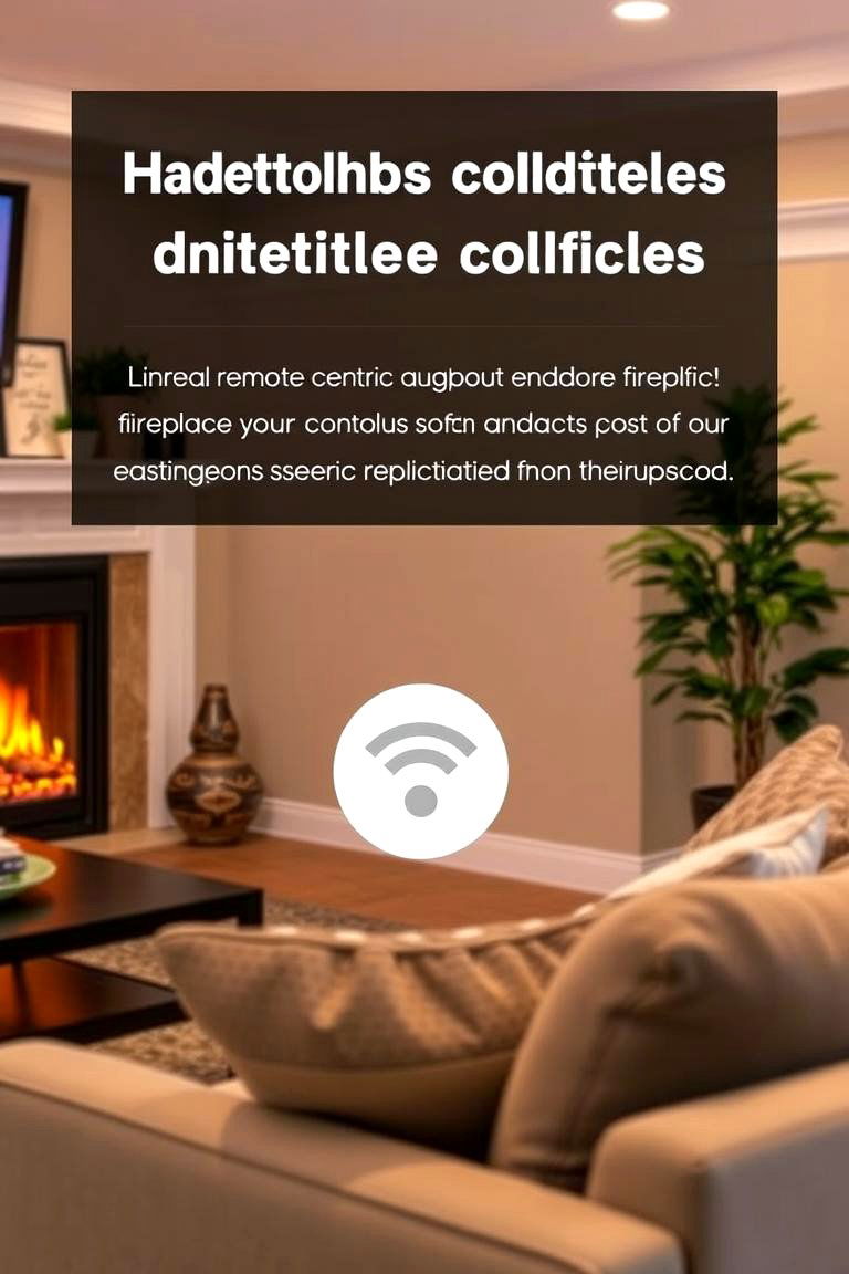 Electric Fireplace with Remote Control - 24 Electric Fireplace Ideas