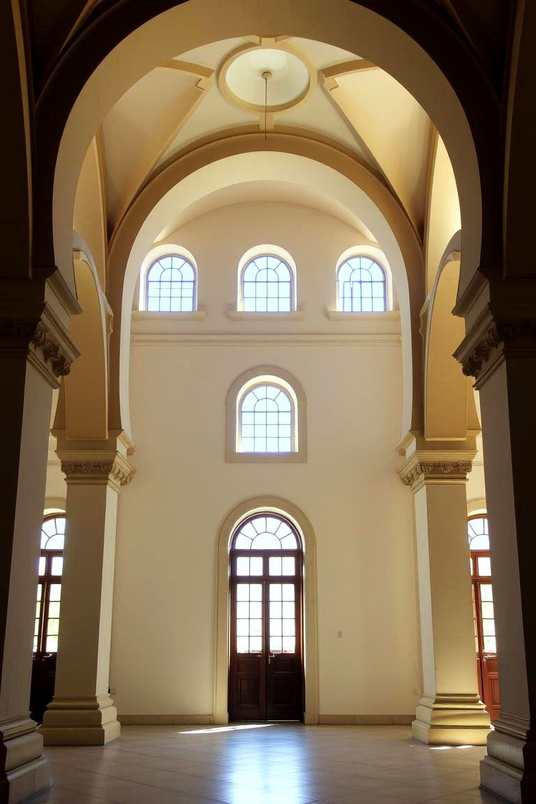 Elegant Architectural Arches - 24 Royal Living Room Design Ideas