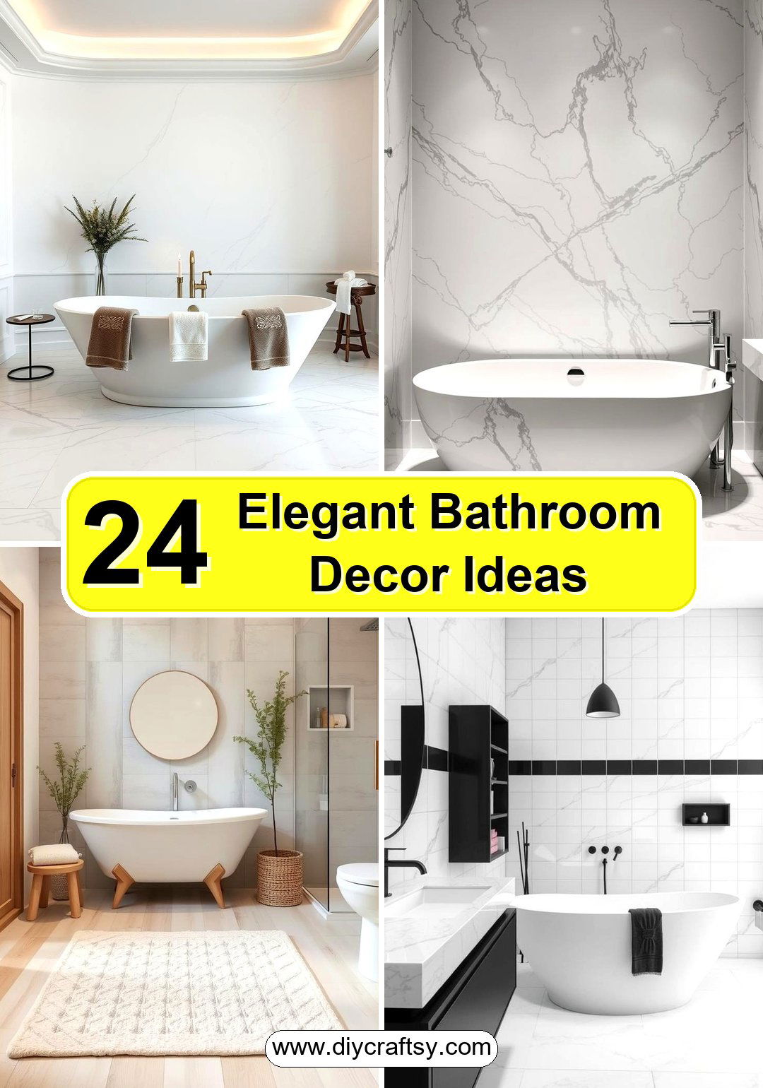 Elegant Bathroom Decor Ideas