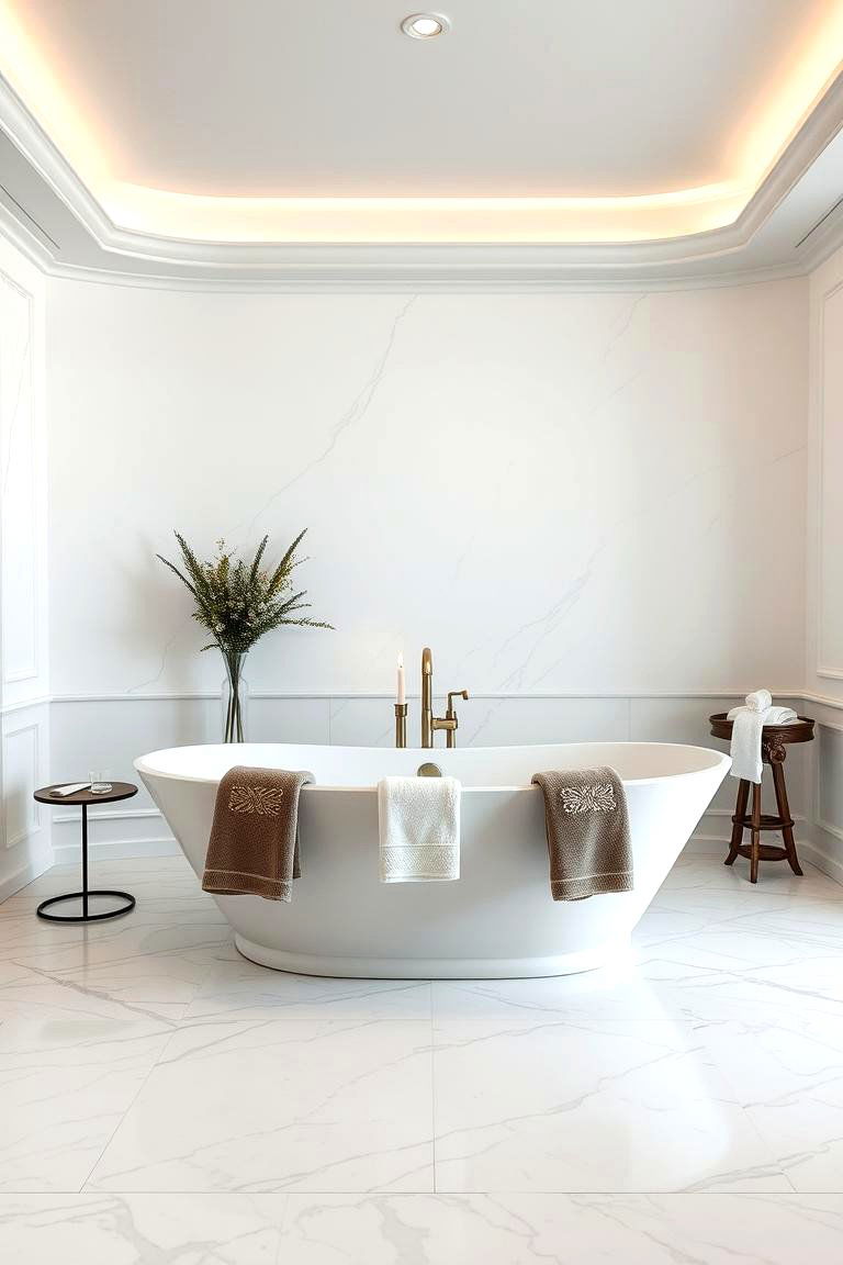 Elegant Bathtubs - 24 Elegant Bathroom Decor Ideas