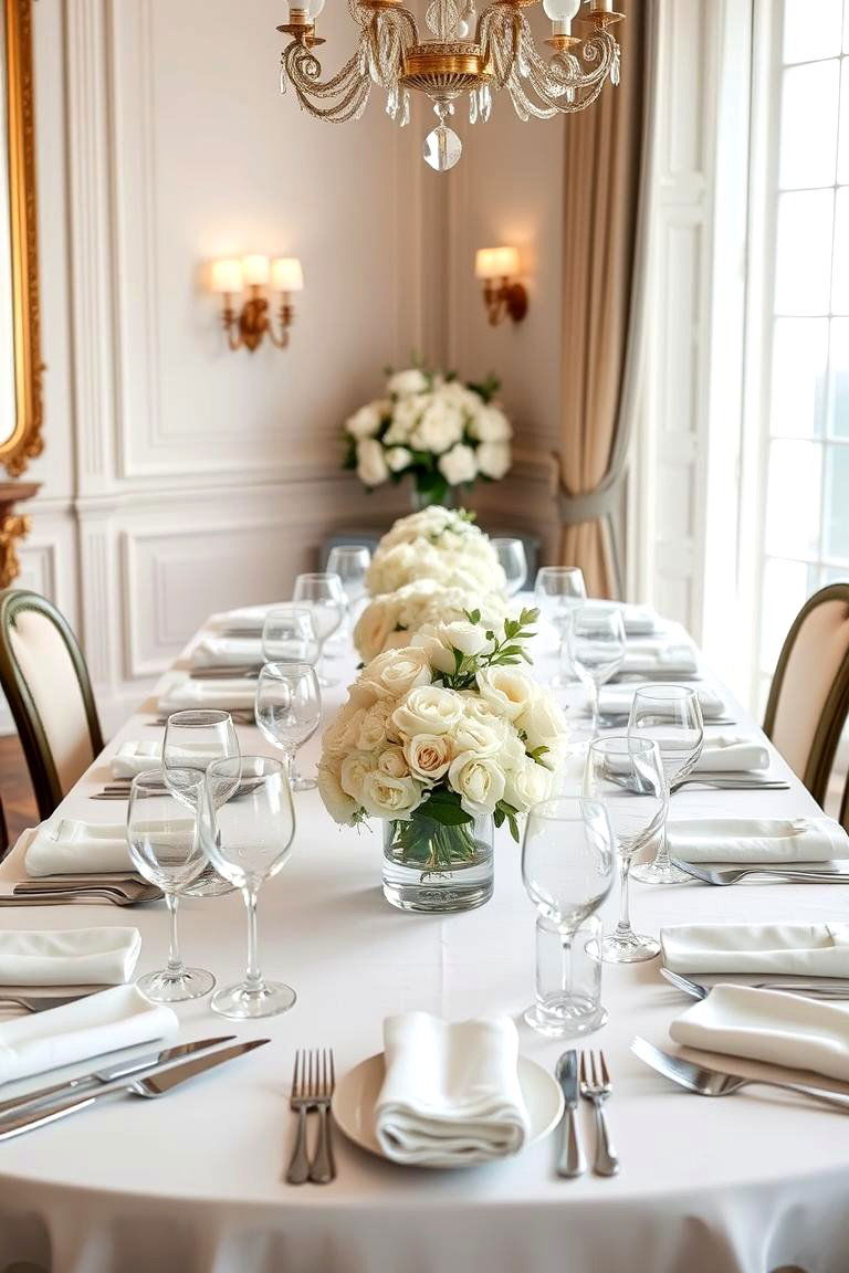 Elegant Centerpieces and Table Decor - 24 Colonial Dining Room Ideas
