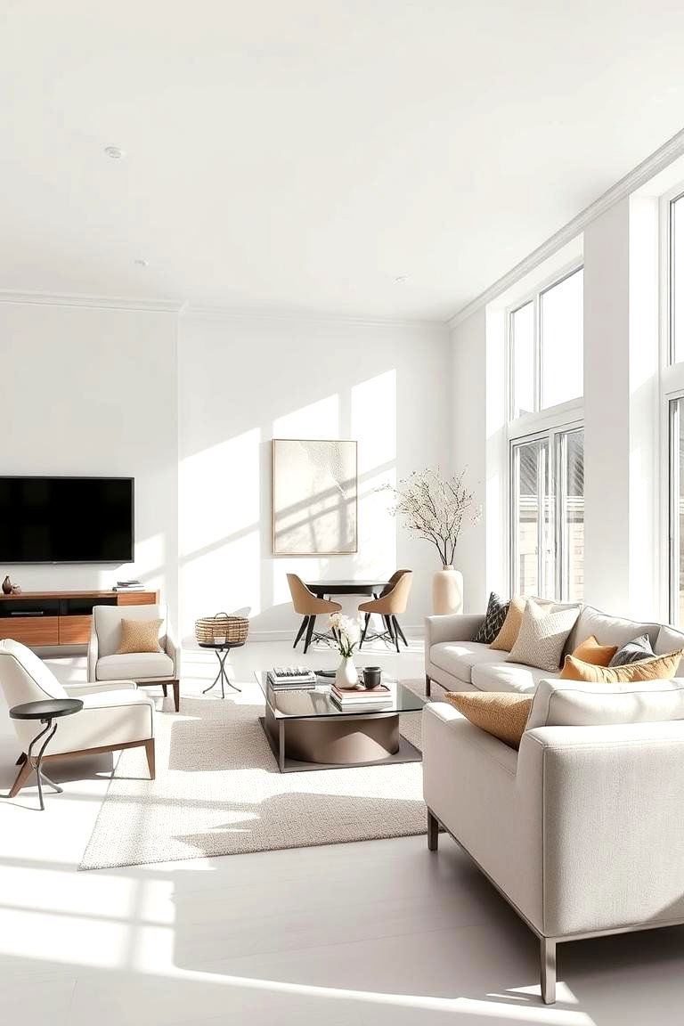 Elegant Chalk White - 24 Off-white Paint Colors for Room