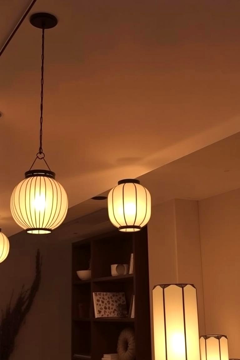 Elegant Chinese Lanterns - 24 Chinoiserie Bedroom Ideas