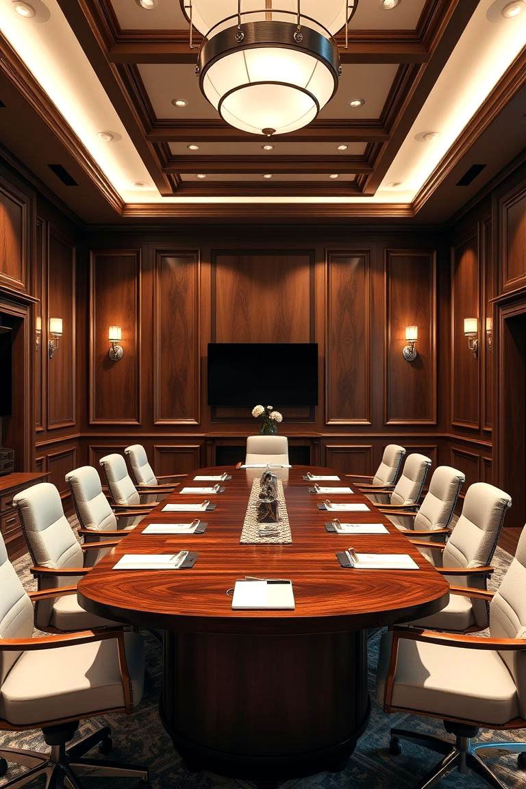Elegant Classic Design - 24 Conference Room Design Ideas and Inspiration