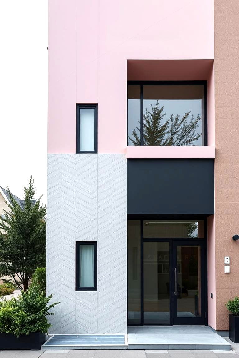 Elegant Contrast Siding - 24 Two-tone Siding Designs