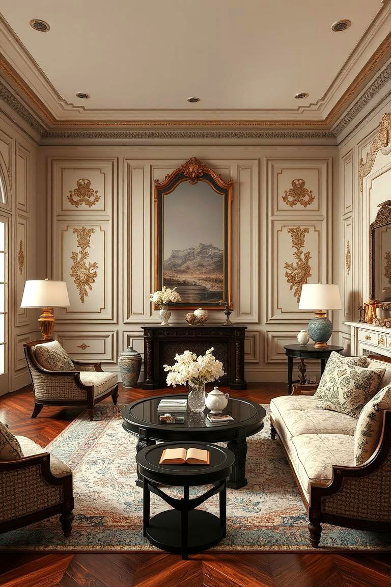 Elegant Craftsmanship Detail - 24 California Room Design Ideas